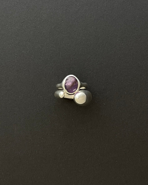 AMETHYST + WATER DROP