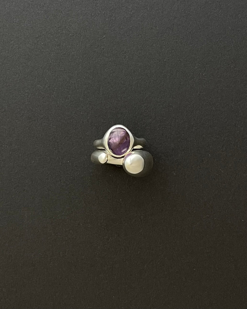 AMETHYST + WATER DROP